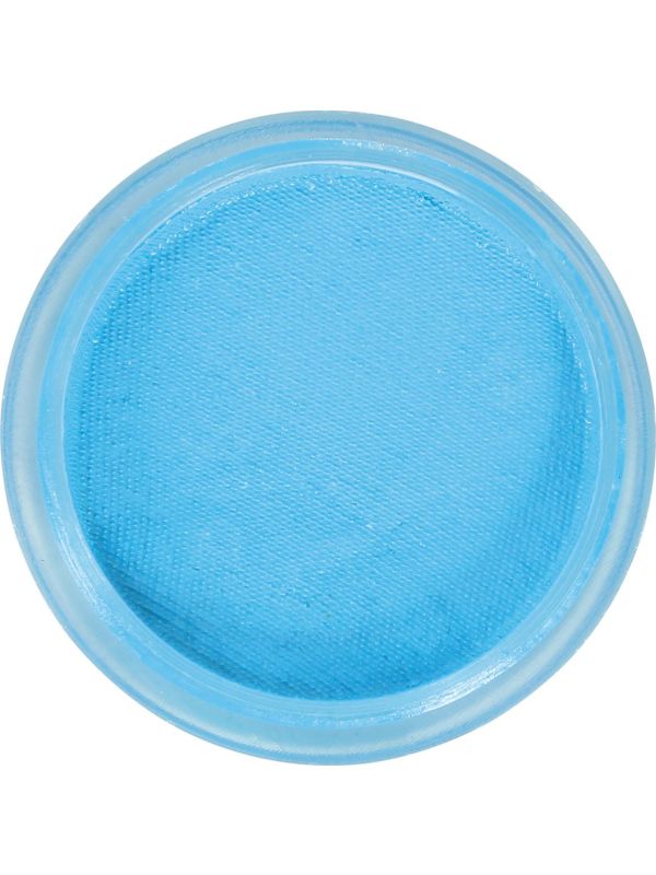 Lichtblauwe Schmink Waterbasis