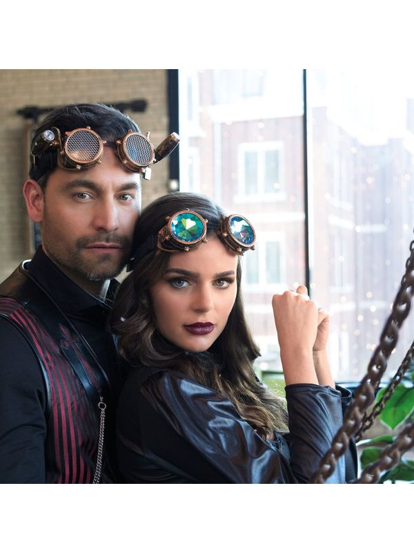 Steampunk Brillen kostuumaccessoires kopen? ✔️ Tot 25% korting