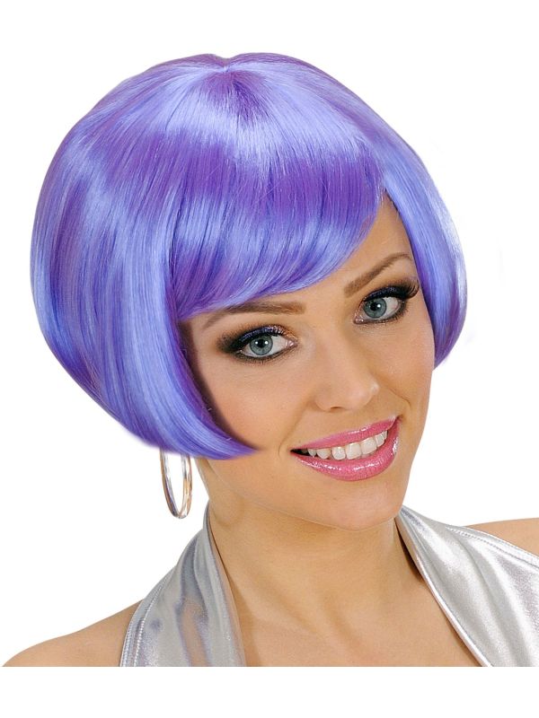 Lichtpaarse Valentina Pruik