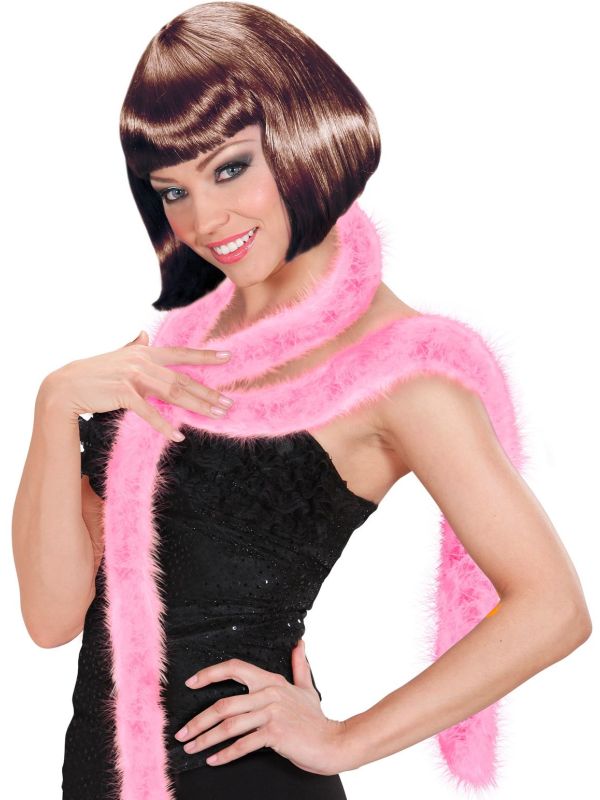 Lichtroze Marabou Boa