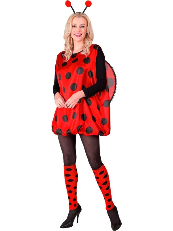 Lieveheersbeestje Kostuum Rood Dames