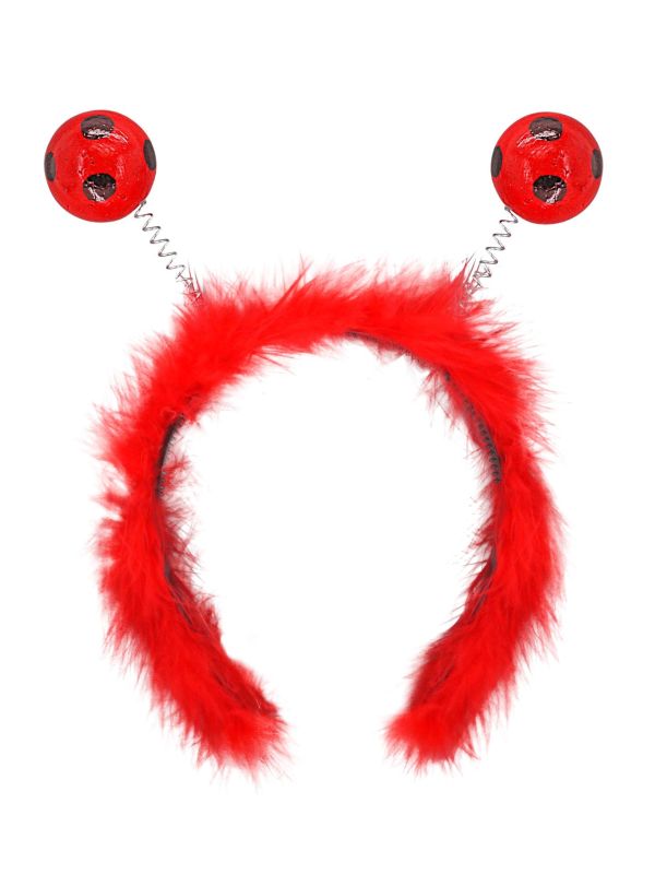 Lieveheersbeestje Rode Haarband