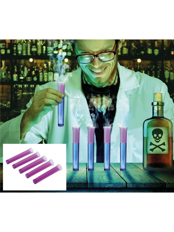 Lila Reageerbuis Shotglaasjes