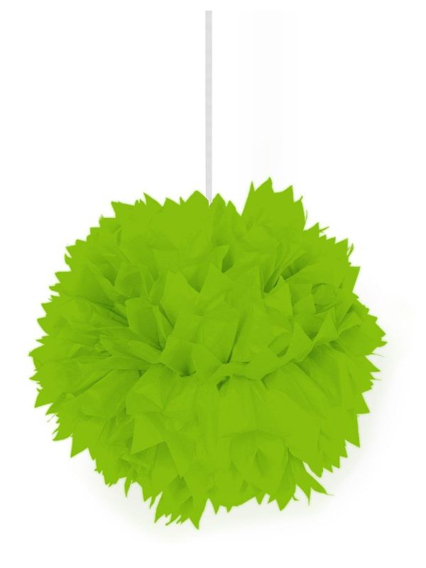 Lime Groene Pompom Hanger 30cm
