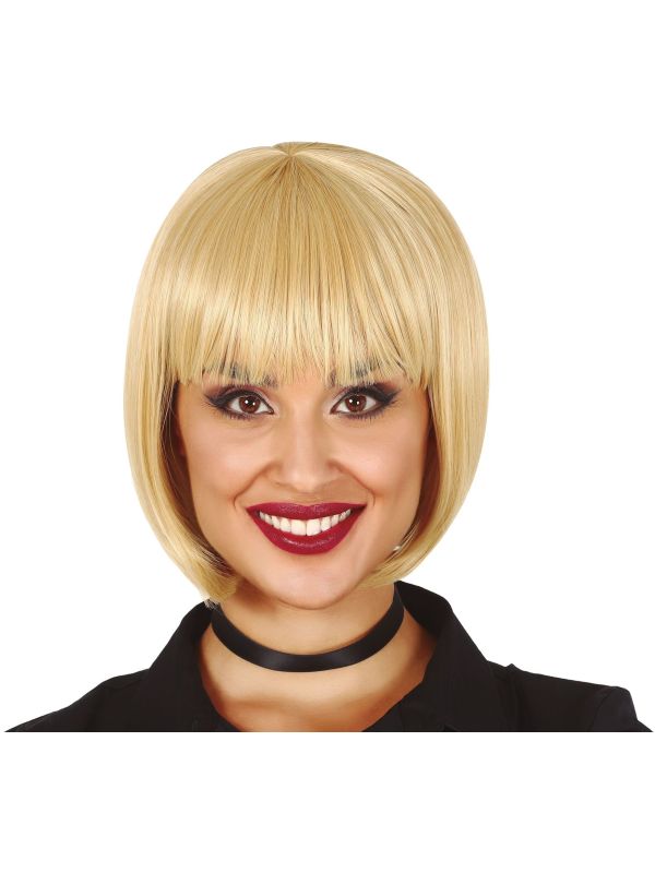 Lisa Blonde Bob Pruik