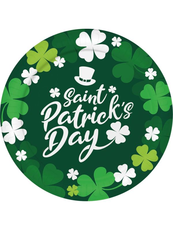Lucky Patricksday Wegwerp Bordjes