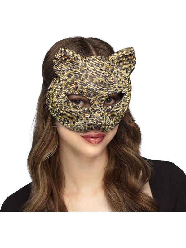 Luipaard Kattenmasker