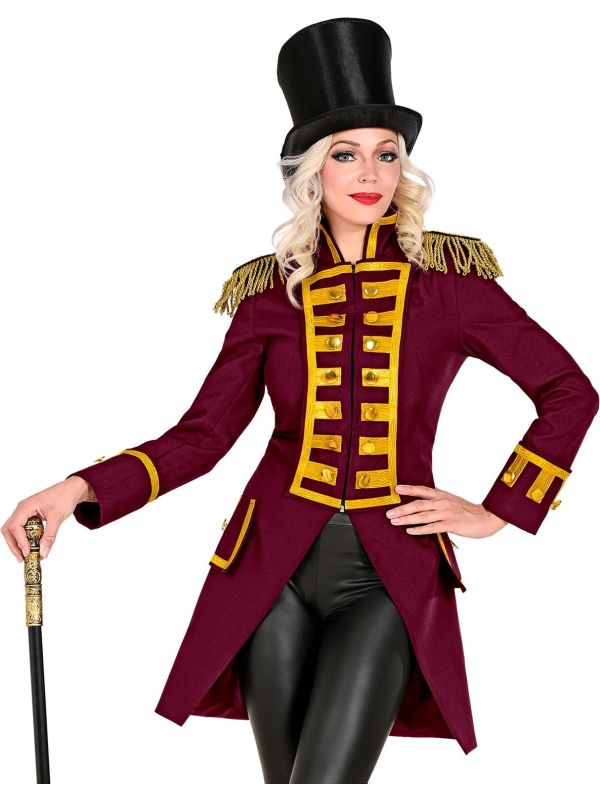 Luxe Bordeaux Rode Paradejas Dames