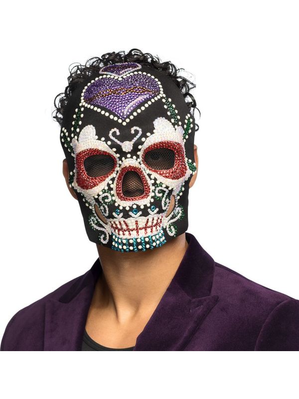 Luxe Dia de Los Muertos Masker