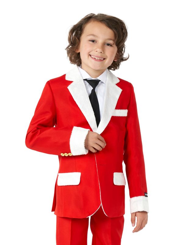 Luxe Maatpak Jongens Kerstman