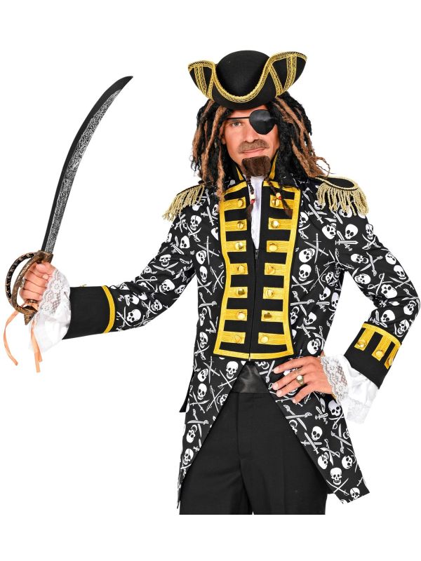 Luxe Skull Piraten Slipjas Heren