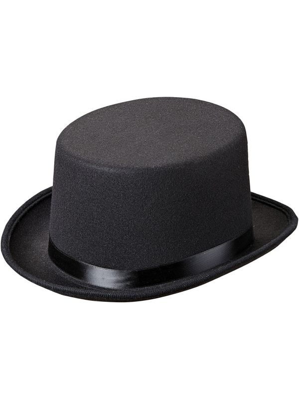 Luxe Zwarte Hoge Hoed