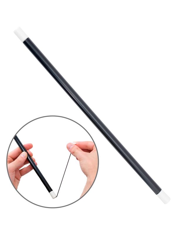 Magische Goochel Toverstaf met Afneembare Doppen en Verborgen Touwtje
