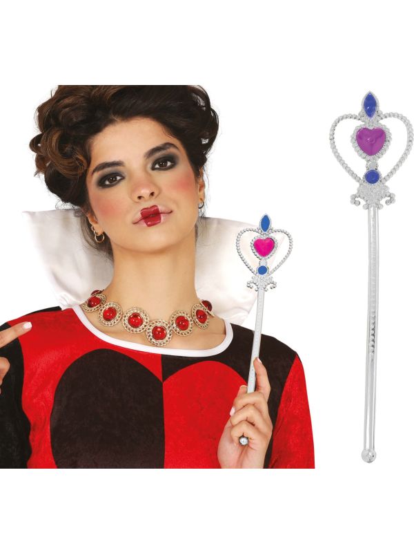 Magische Zilveren Prinsessen Toverstaf 30cm