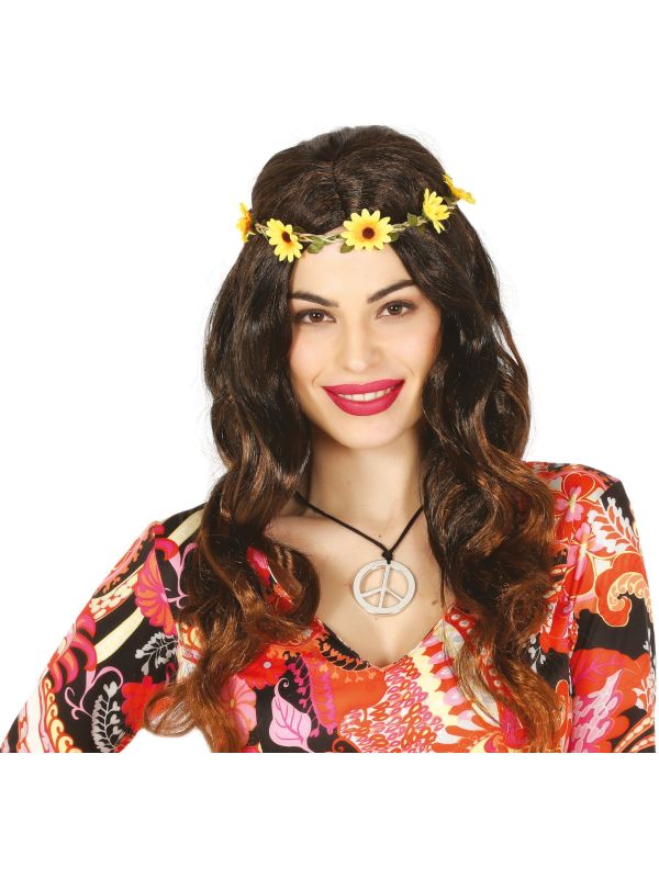 Margriet Hippie Pruik