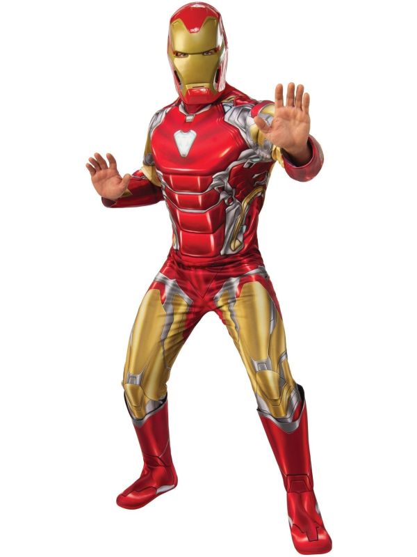 Marvel Avengers Iron Man Kostuum Heren Deluxe