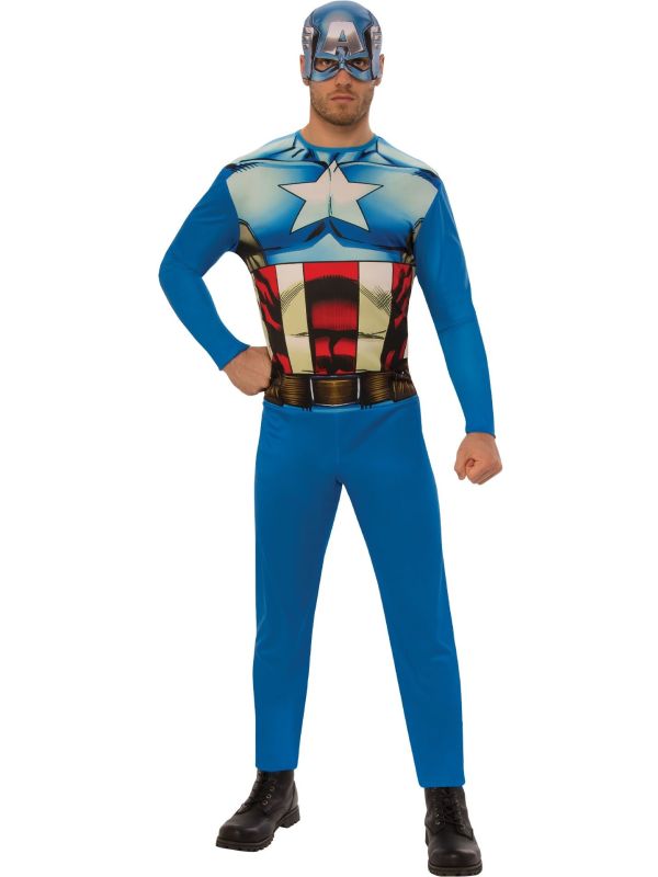 Marvel Captain America Jumpsuit Heren