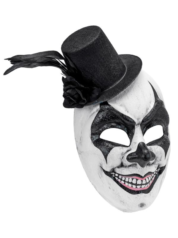 Masker Duivelse Clown met Hoed Halloween