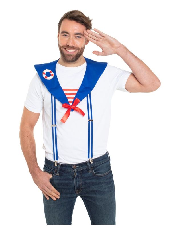 Matroos Kraag Bretels