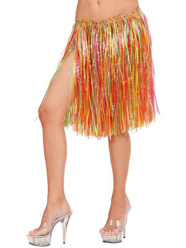 Meerkleurige Hawaii Stro Rokjes