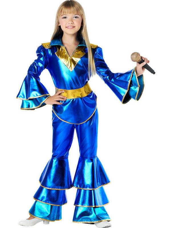 Meisjes Abba Disco Kostuum