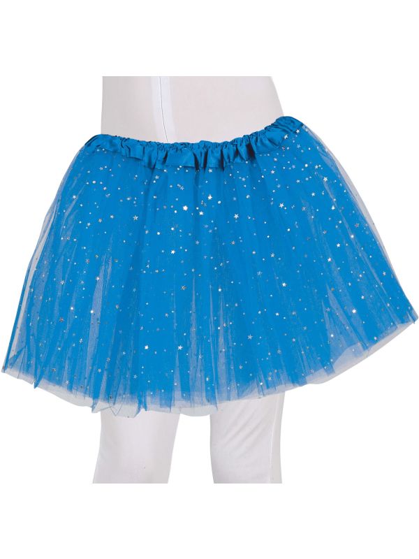 Meisjes Tutu Sterren Hemels Blauw 30cm