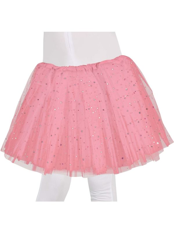 Meisjes Tutu Sterren Roze 30cm