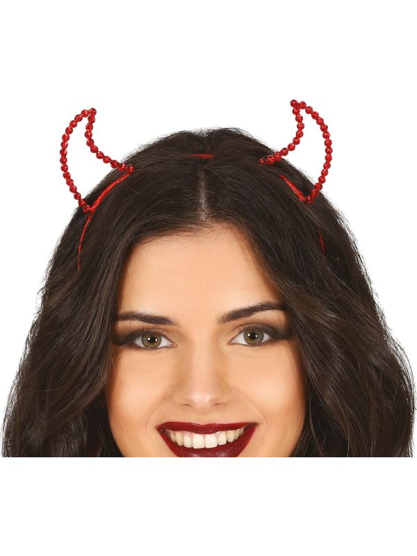 Metalen Rode Duivel Tiara