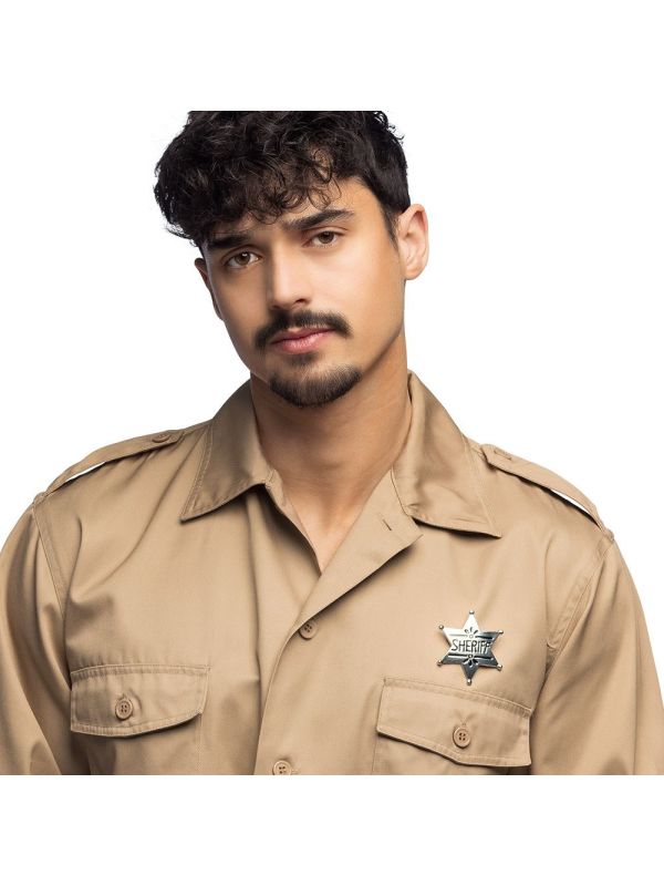 Metalen Sheriff Badge