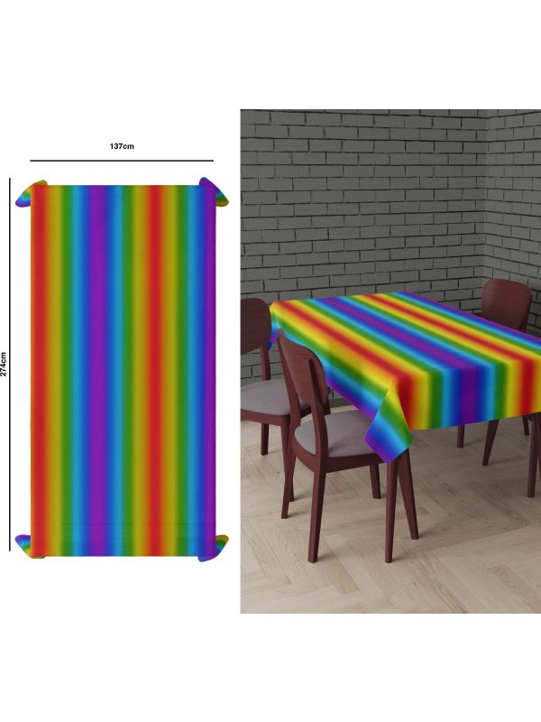 Metallic Rainbow Party Tafelkleed