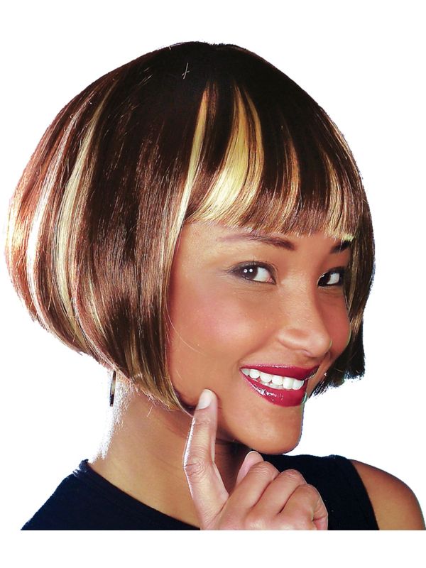 Michelle Highlights Pruik