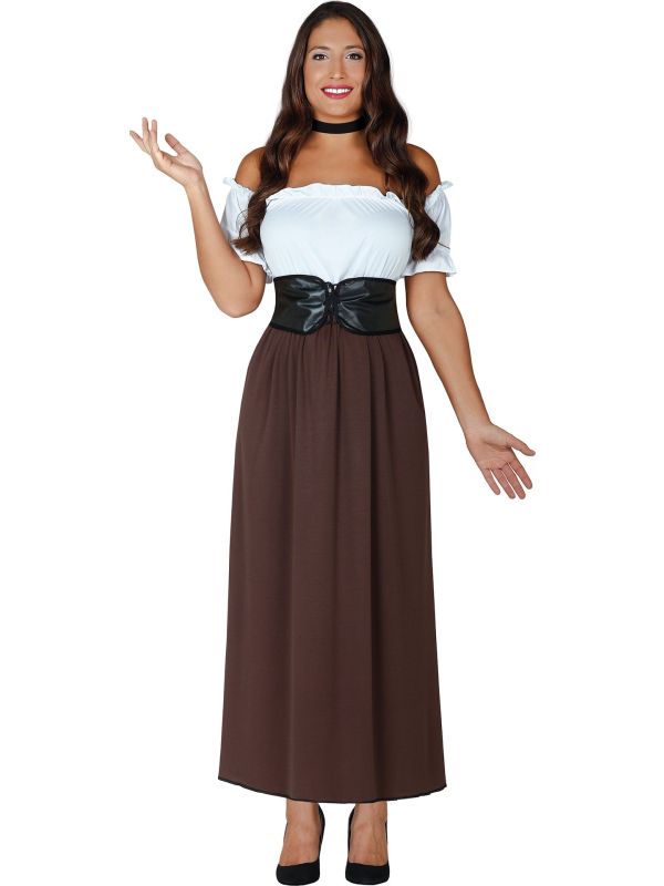 Middeleeuwse Dame Kostuum