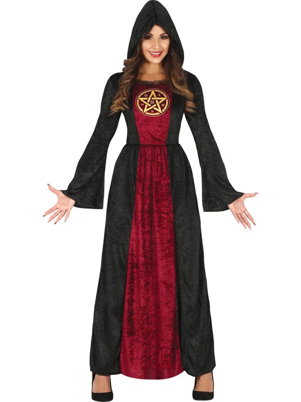 Middeleeuwse Heks Kostuum Vrouw
