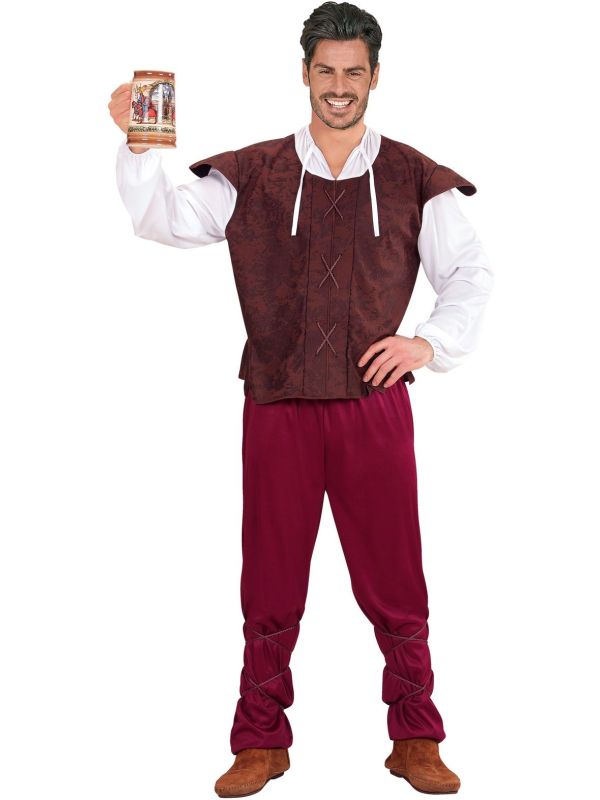 Middeleeuwse Herbergier Kostuum