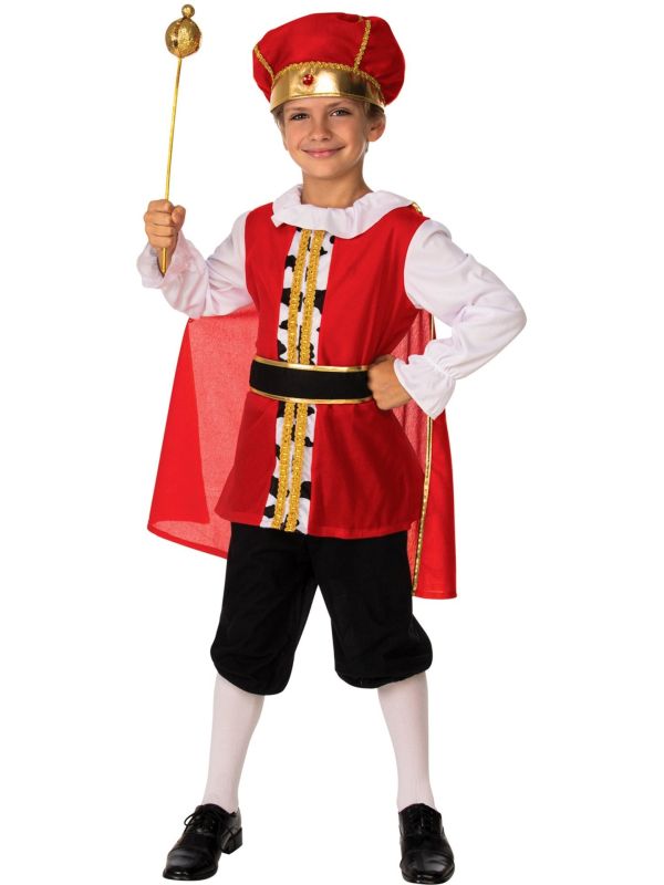 Middeleeuwse Koning Kostuum Jongens