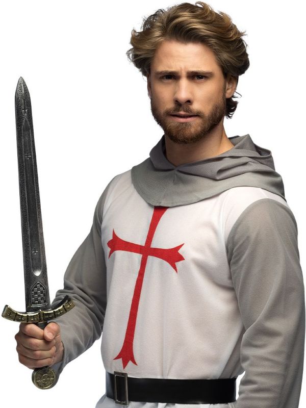 Middeleeuwse Kruisvaarder Nep Zwaard 68cm