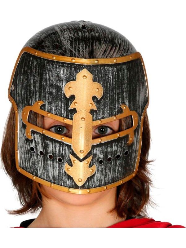 Middeleeuwse Ridder Helm Kind