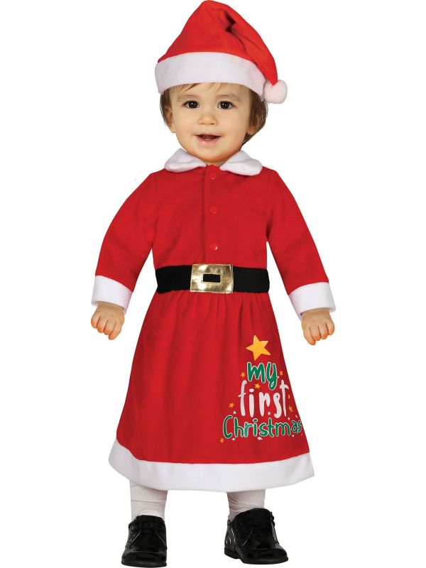 Mijn Eerste Kerst Jurk Baby Meisje