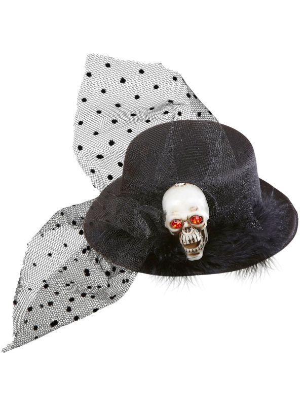 Mini Hoedje met Schedel
