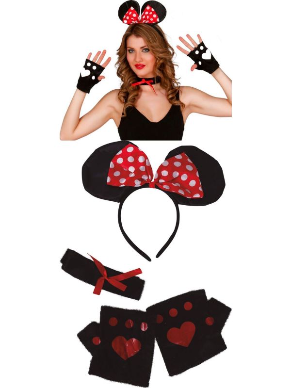 Minnie Mouse Accessoire Set