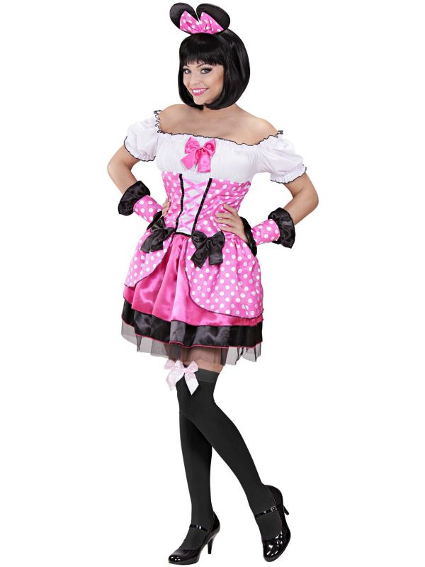 Minnie Mouse jurkje roze