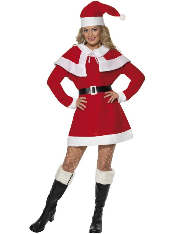 Miss Santa Outfit Rood