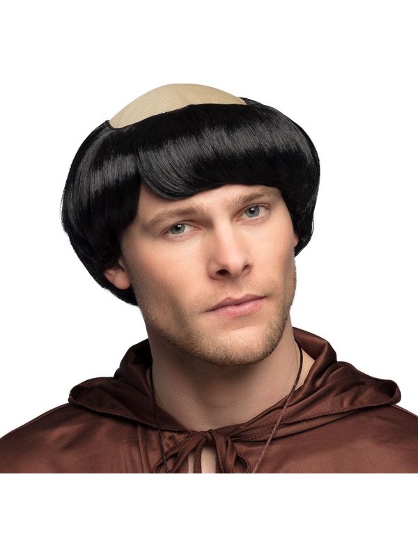 Monnik&#x20;Pruik&#x20;met&#x20;Kale&#x20;Plek