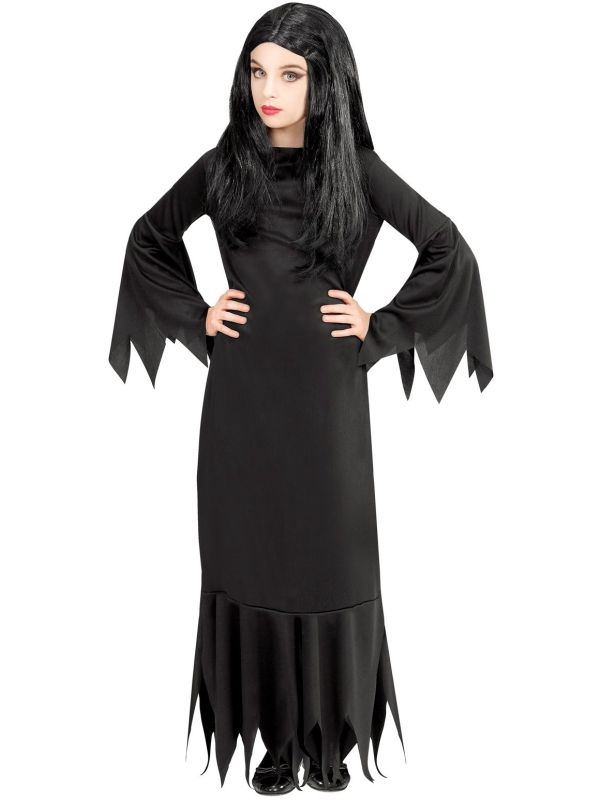 Mortisia Heks Kostuum Kind