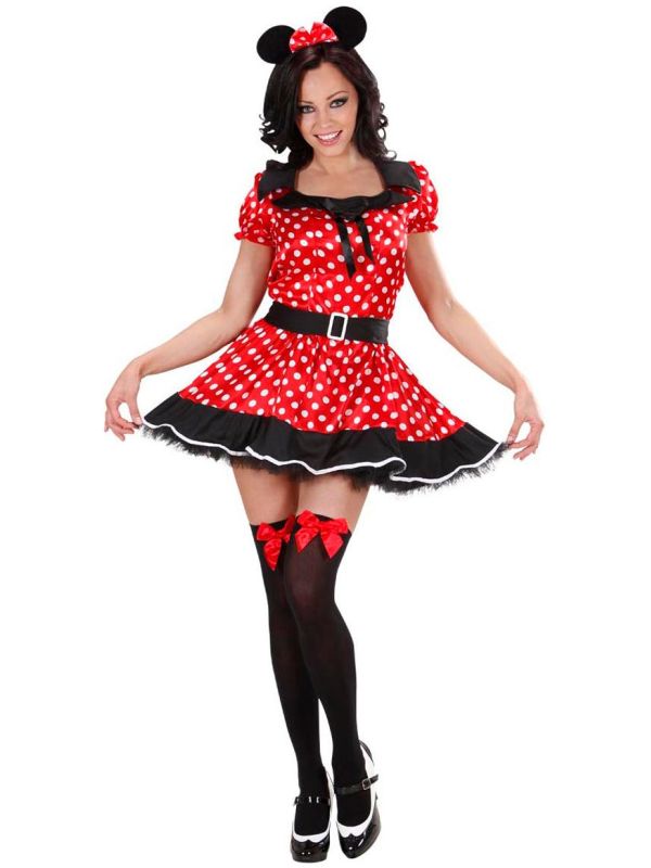 Minnie Mouse dameskostuum