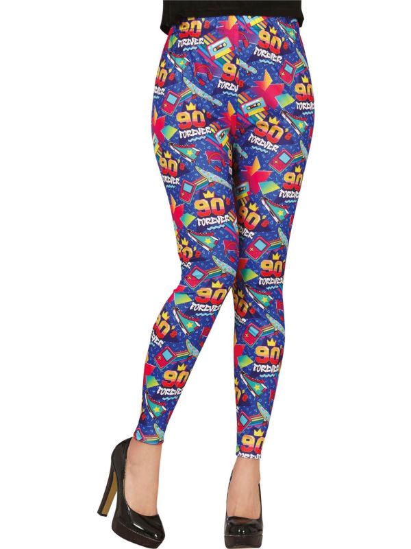 Multicolor 90's Leggings Dames