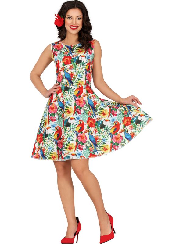 Multicolor Zomerse Damesjurk