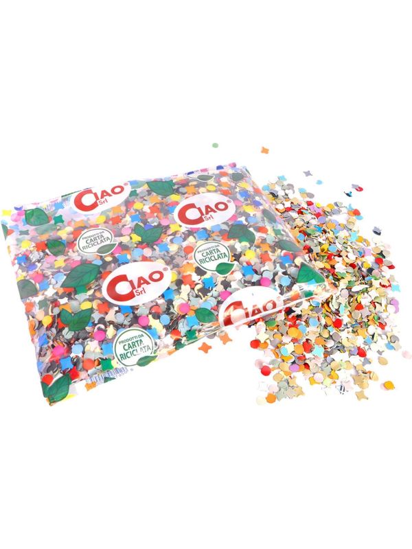 Multikleur Confetti Zak 200g