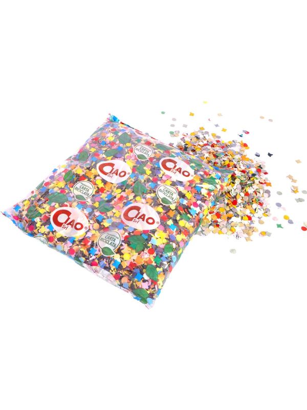 Multikleur Confetti Zak 400g