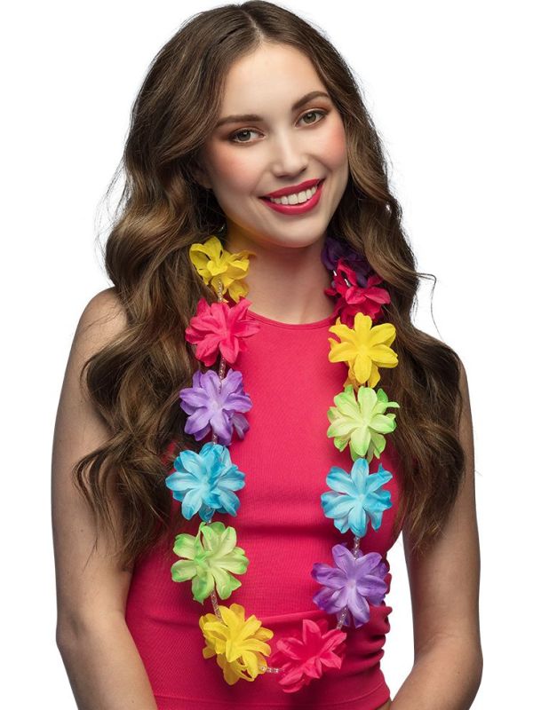 Multikleur Hawaiikrans